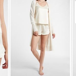 Express Ivory Satin Set